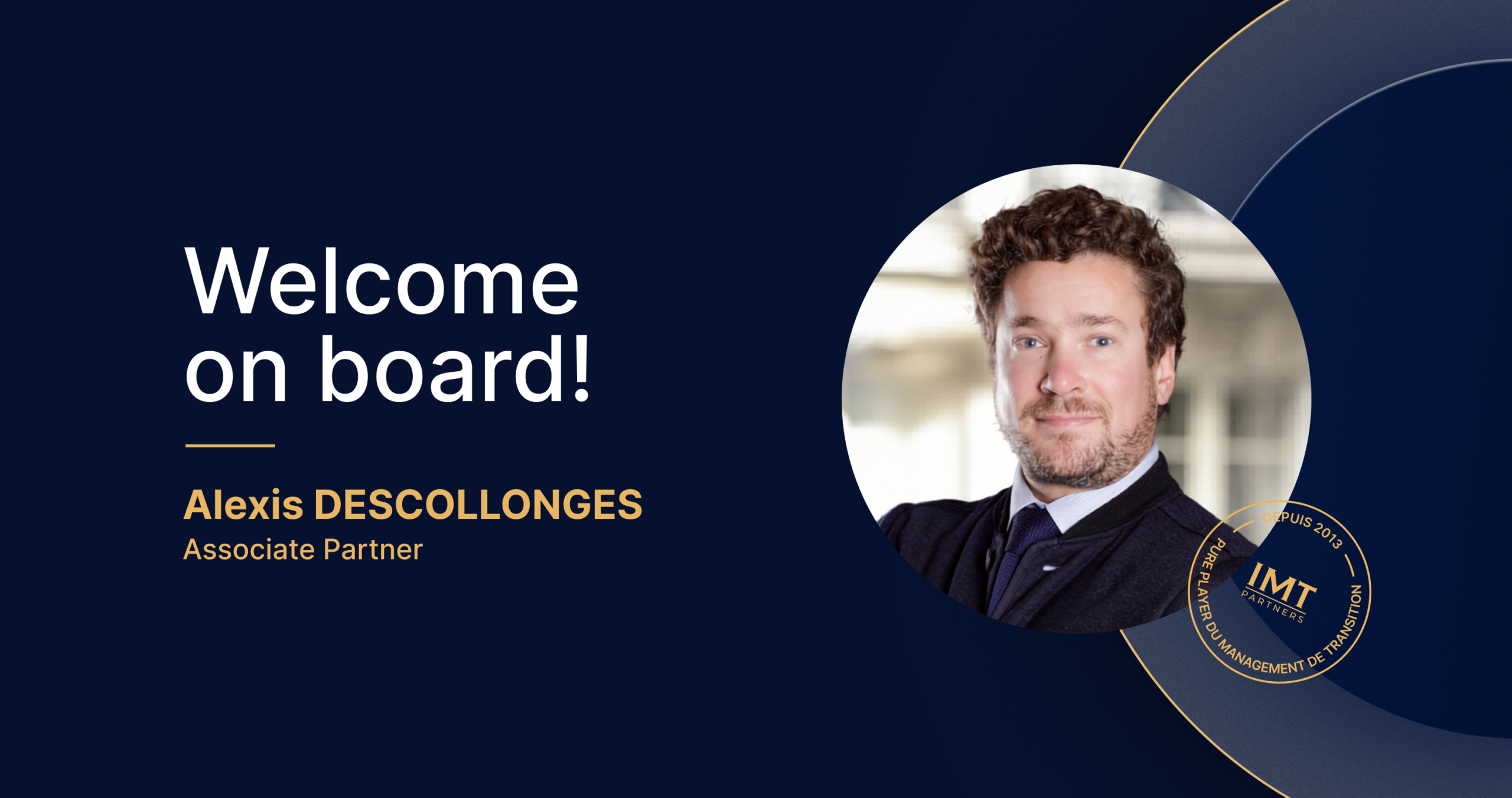 IMT Partners renforce son bureau de Lyon avec l&rsquo;arrivée d&rsquo;Alexis Descollonges comme Associate Partner